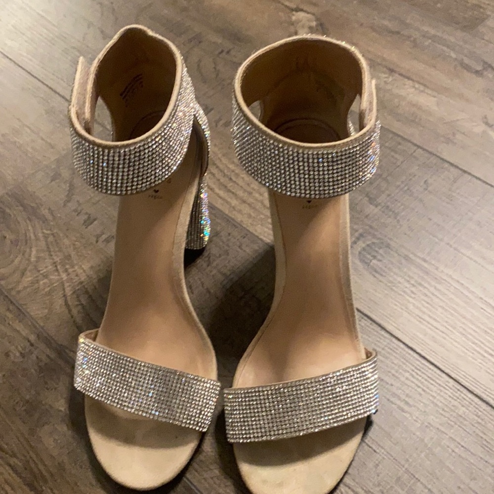 Spring sparkly high heals